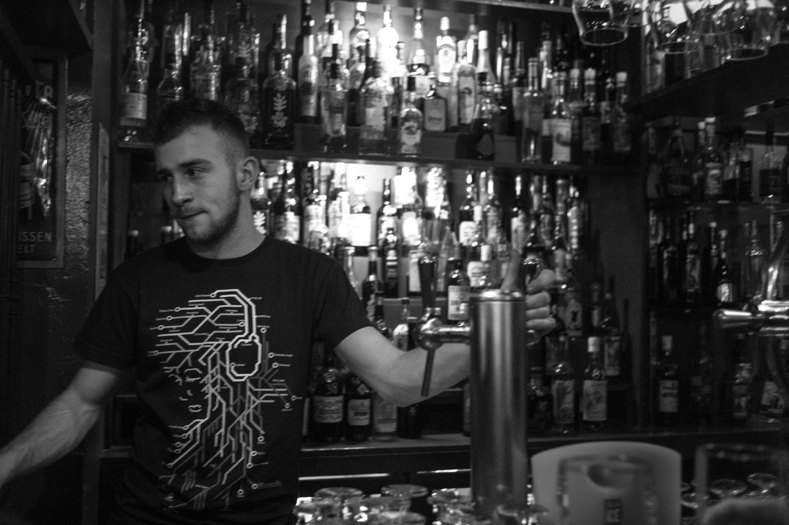 Lively Bar Scene
