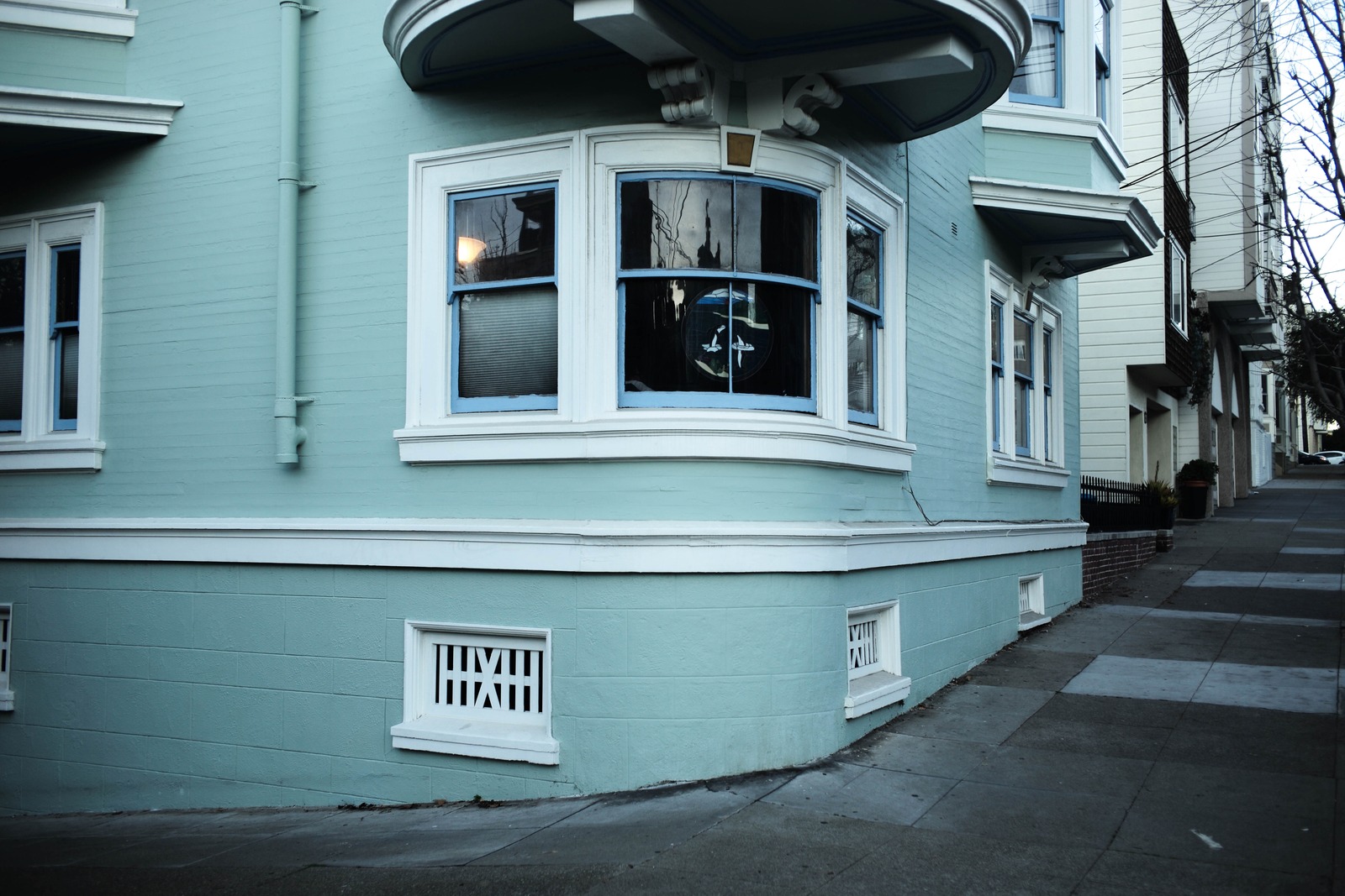 Serene Urban Corner