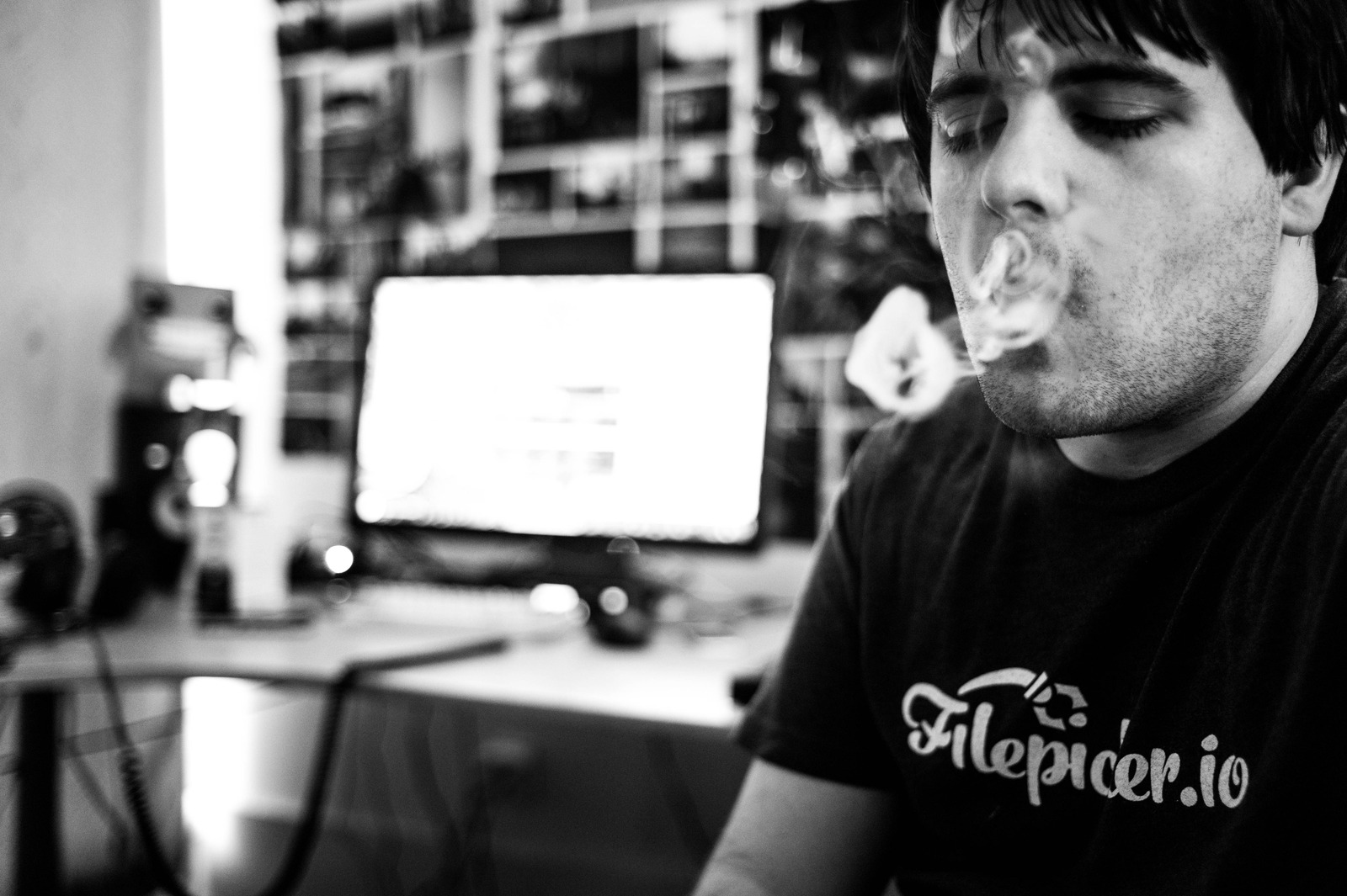 Contemplative Smoke