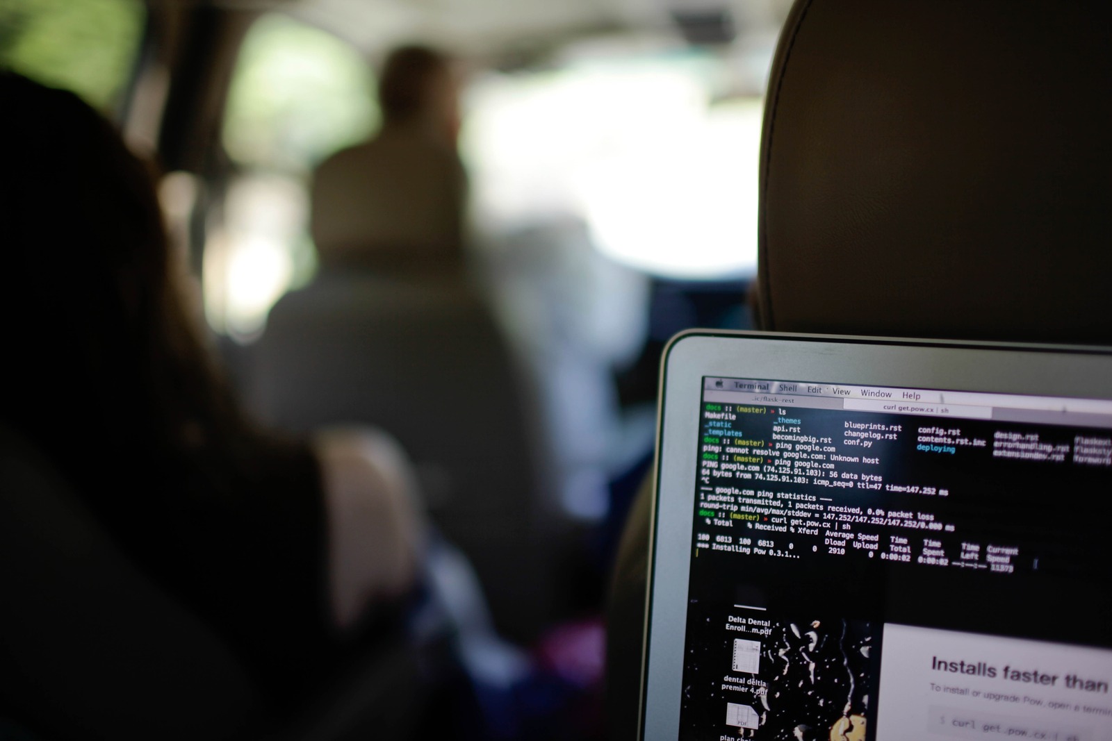Tech Travel Scene