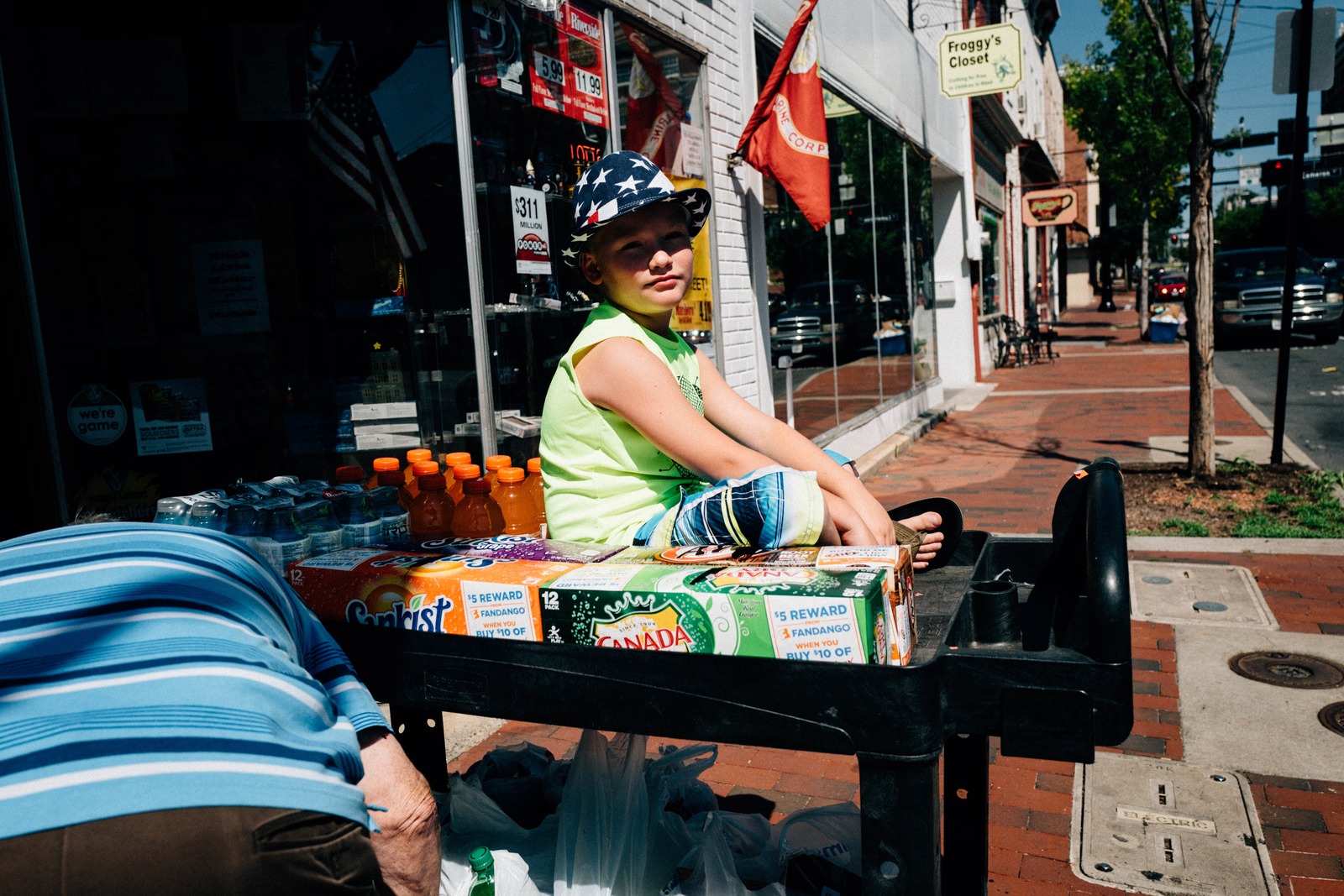 Summer Street Scene