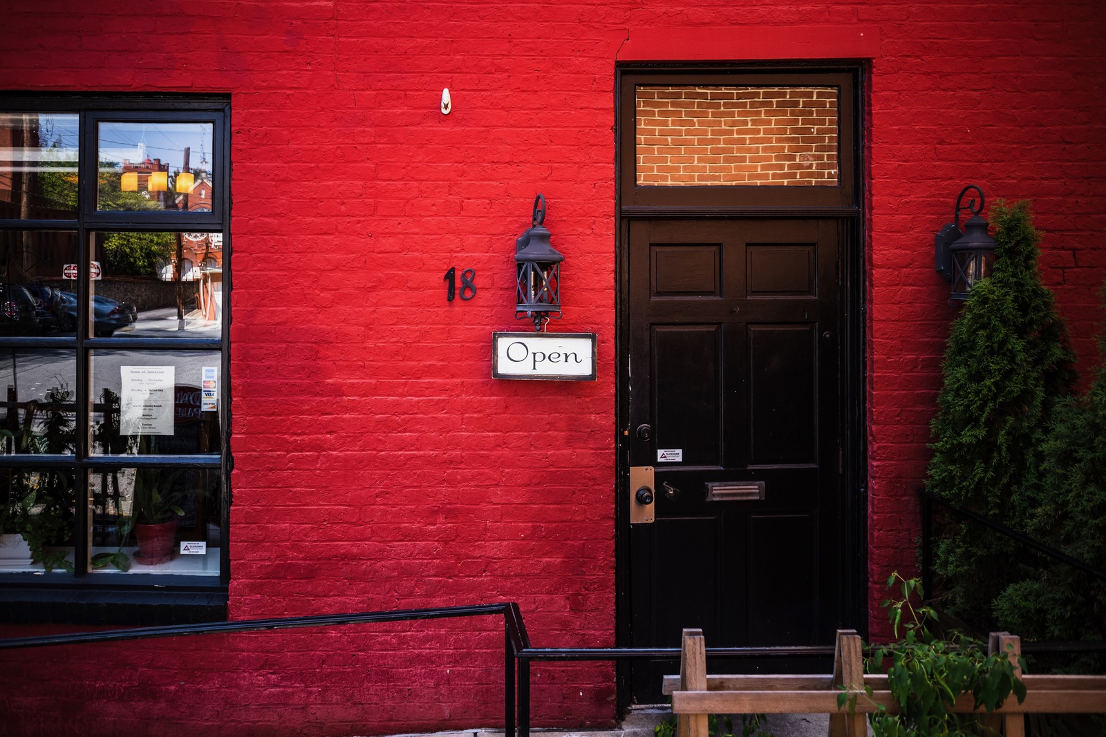 Vibrant Entrance