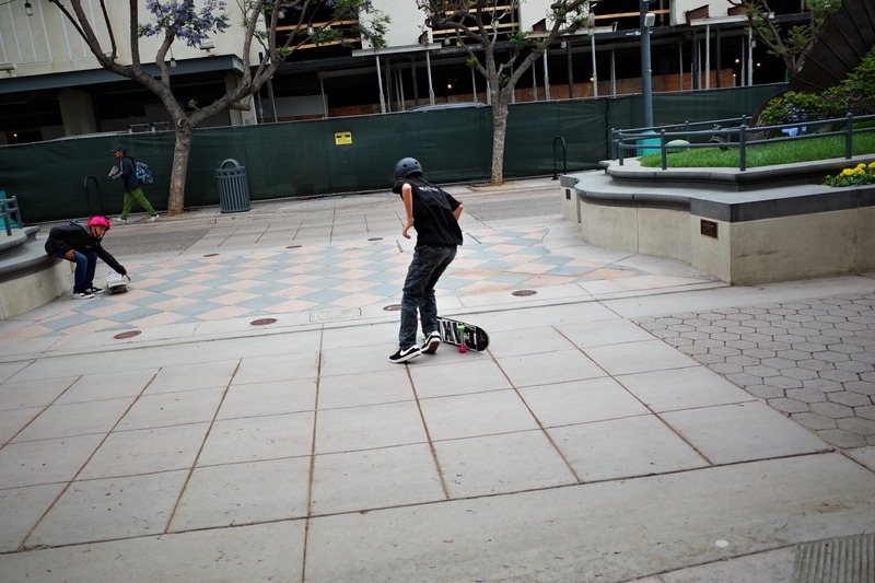 Skaters in Motion