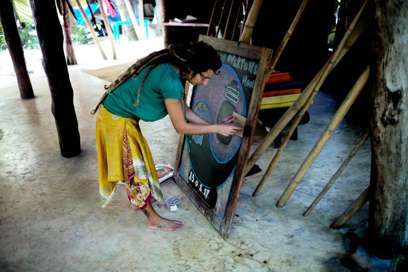 The Artist at Work