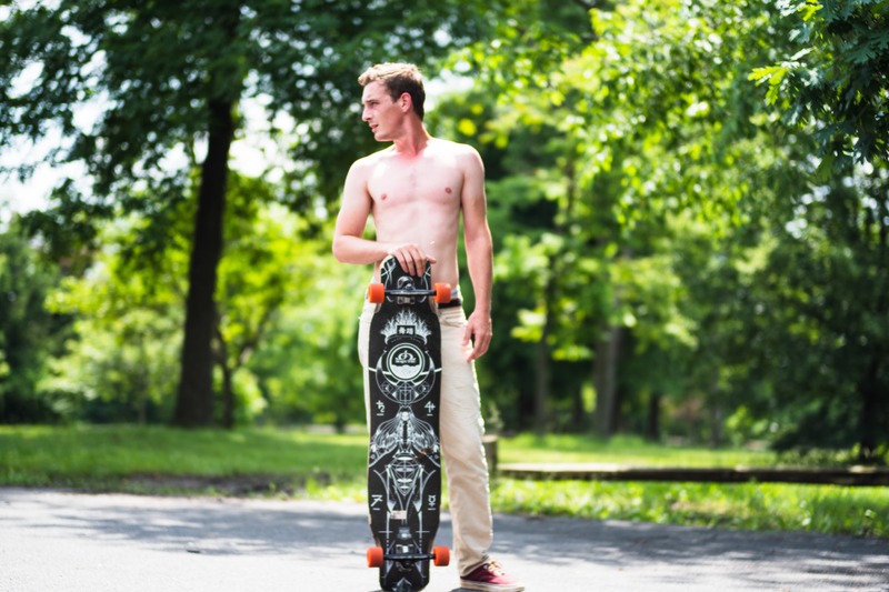 Skater in Sunlight