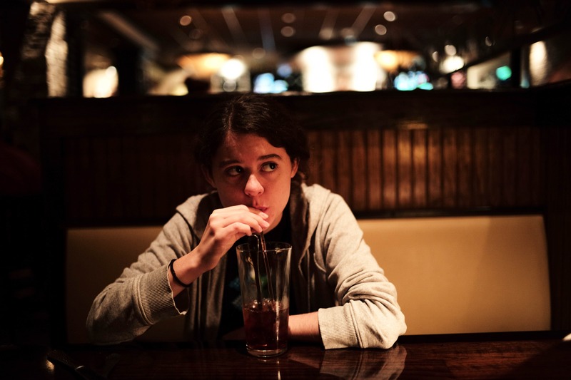 Quiet Moment in a Restaurant