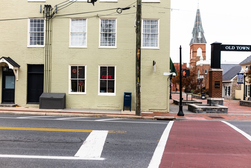 Quiet Street Corner