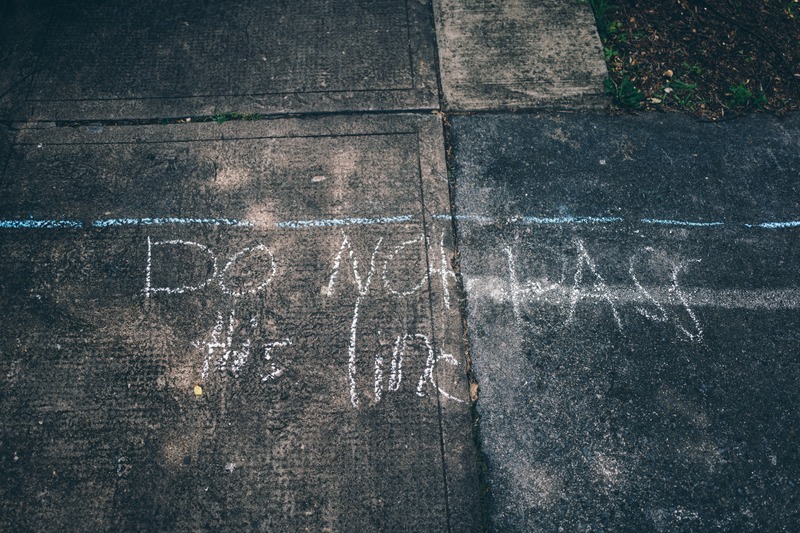 Chalked Warning