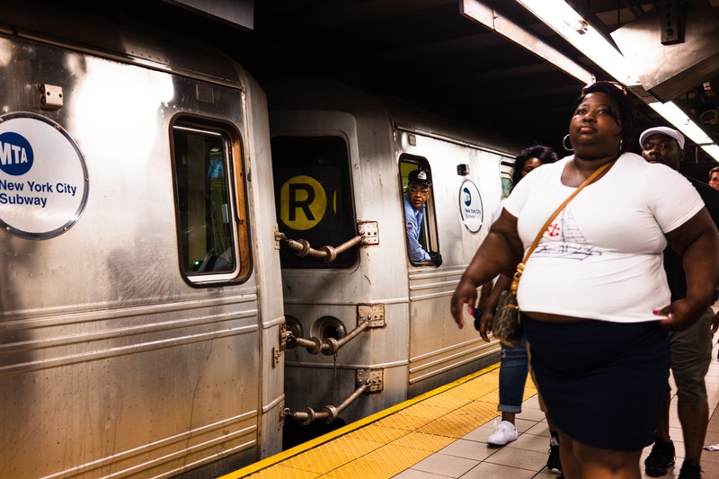Urban Subway Scene
