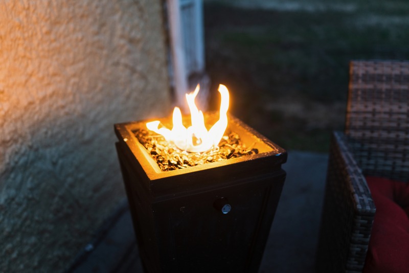 Flickering Warmth