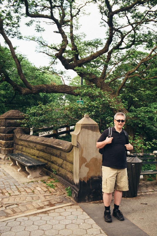 Man in a Green Oasis
