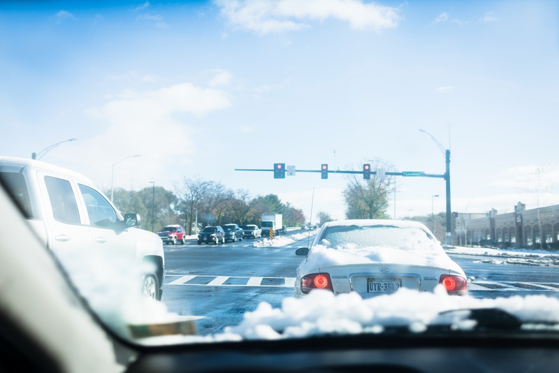 Winter Traffic Stop