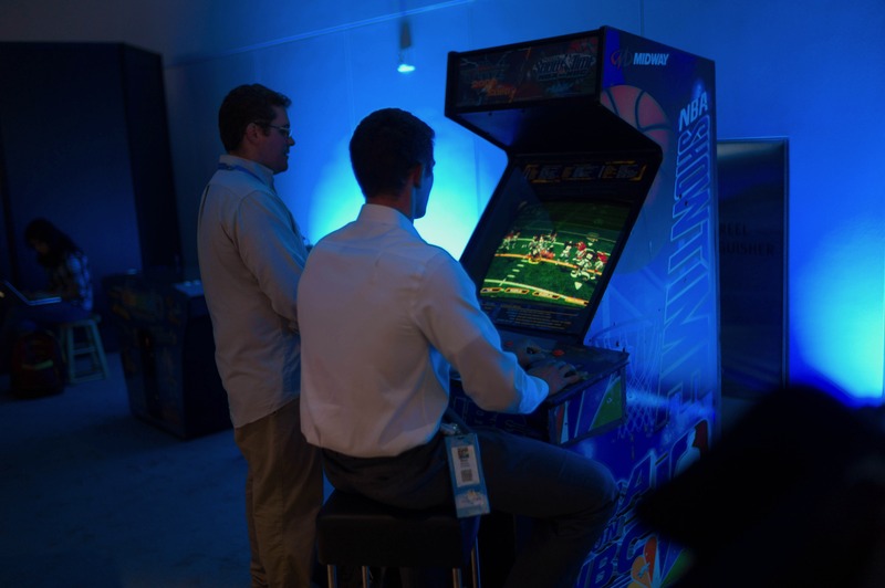 Retro Arcade Moment