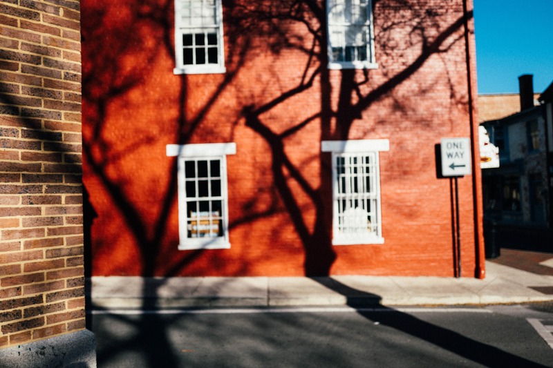 Urban Shadows at Dawn