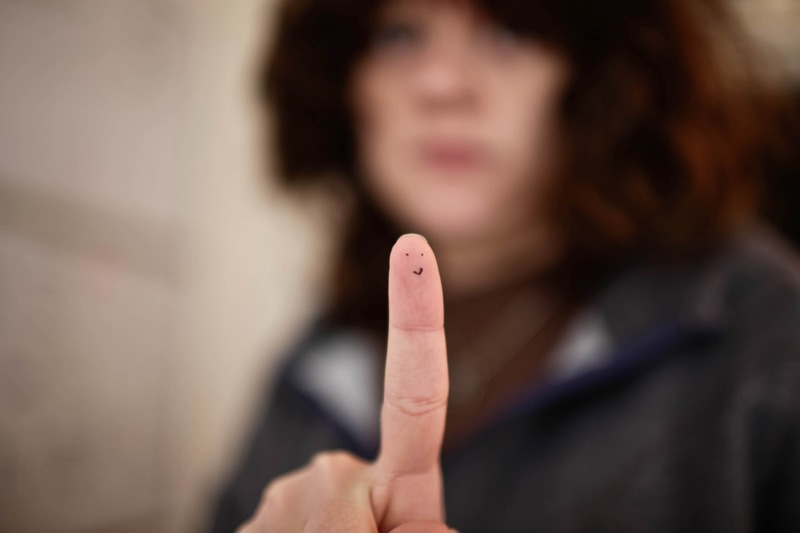 Finger with a Smile