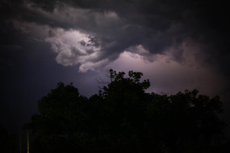 Eerie Stormy Sky