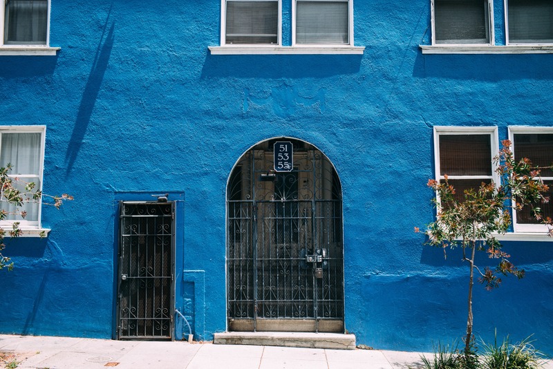 Vibrant Urban Entryway