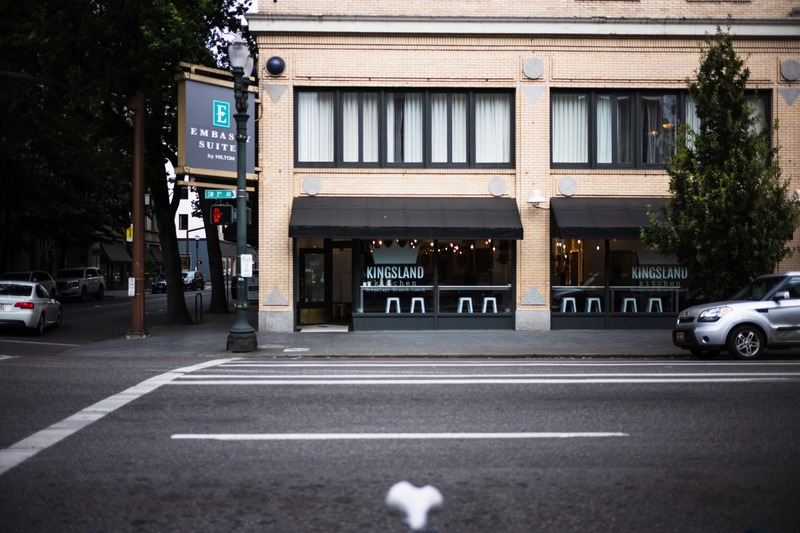 Urban Scene at Dusk