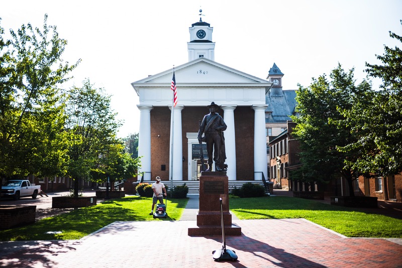 Morning at the Town Hall
