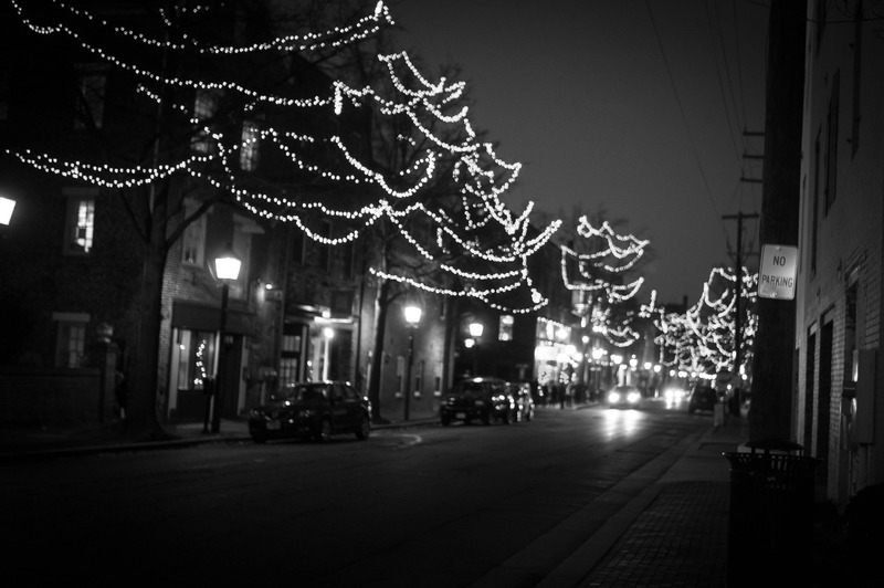 Twinkling Night Street