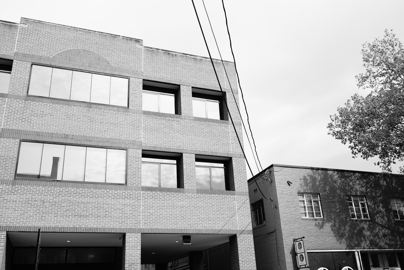 Urban Symmetry in Monochrome
