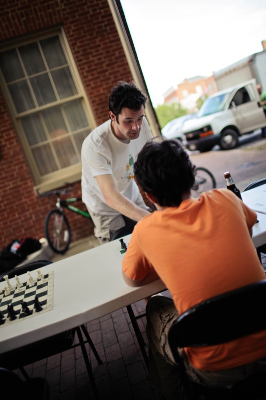 Intense Chess Match