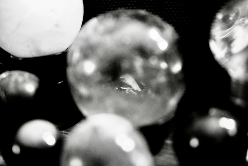 Mystical Orbs in Shadows