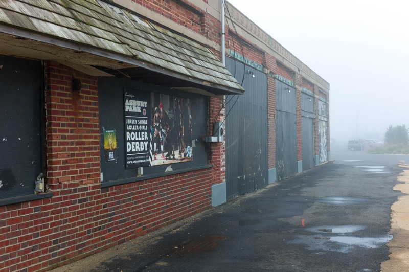 Misty Urban Scene