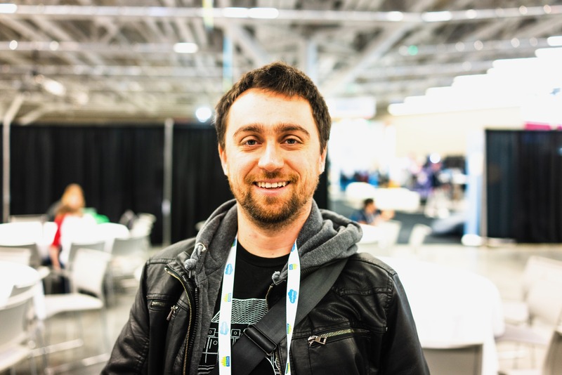 Portrait at a Tech Event