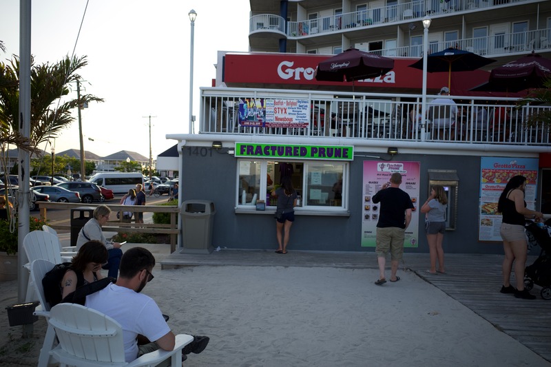 Beachfront Treats at Dusk