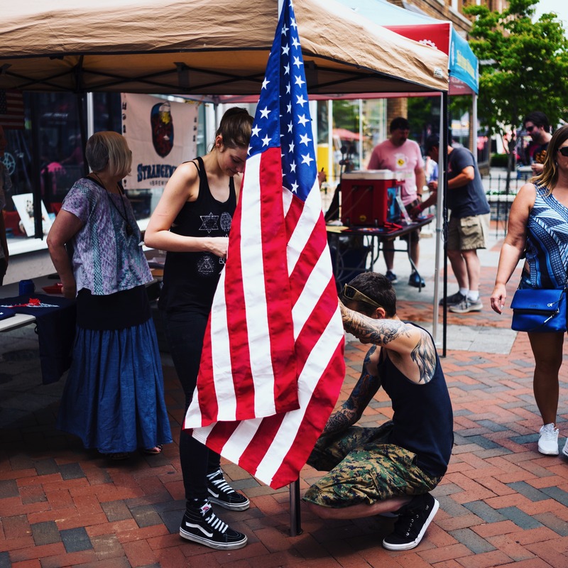 Patriotic Gathering