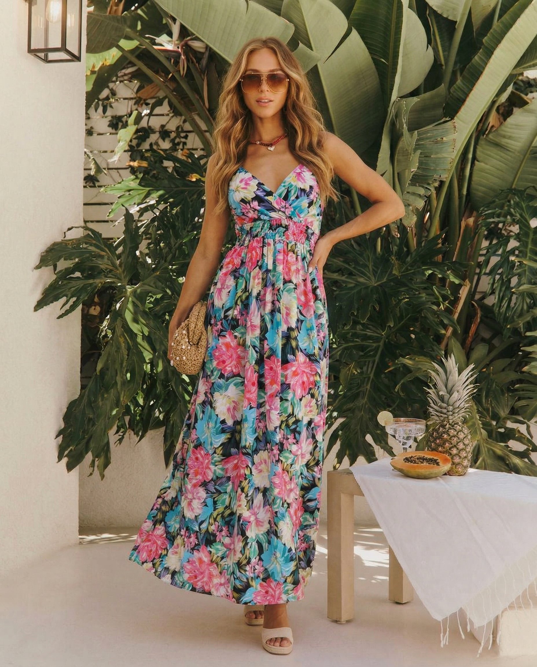 Sukienka SANGRIA Miss Sara Slim