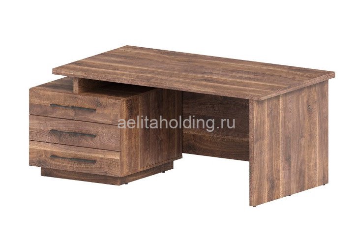 Стол руководителя Тоскана, левый/правый 1800*900*750 с опорной тумбой