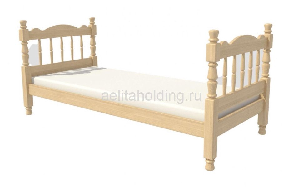 Кровать детская АЛЁНКА из сосны