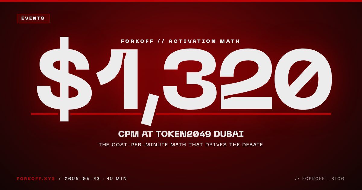 Are Crypto Conferences Worth It? An Operator's Math on the Net-Negative-ROI Debate (2026)
