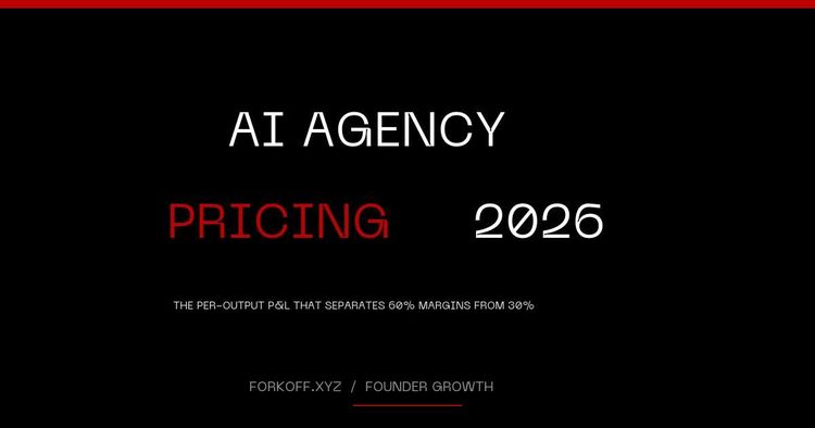 AI Agency Pricing 2026: The Per-Output P&L Margin Levers