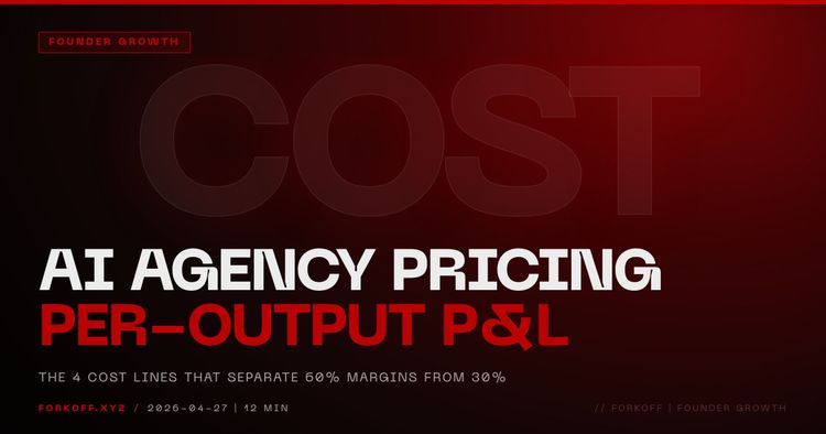 AI Agency Pricing 2026: The Per-Output P&L Margin Levers