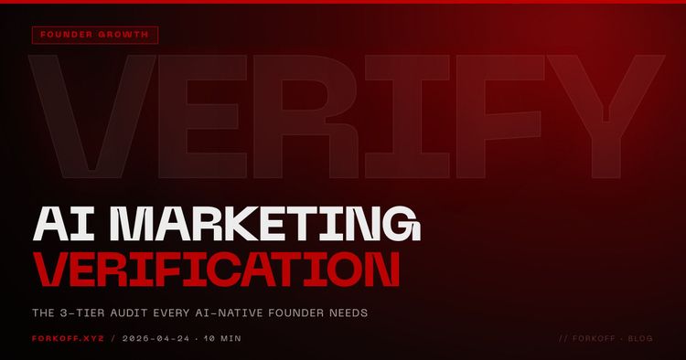 AI Marketing Verification: The 3-Tier Audit Every Founder Needs