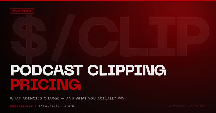 Podcast Clipping Agency Pricing: What You Actually Pay