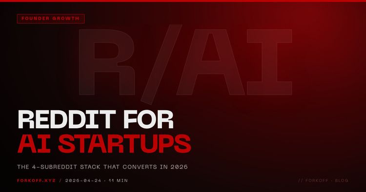 Reddit Marketing for AI Startups: The 4-Subreddit Stack