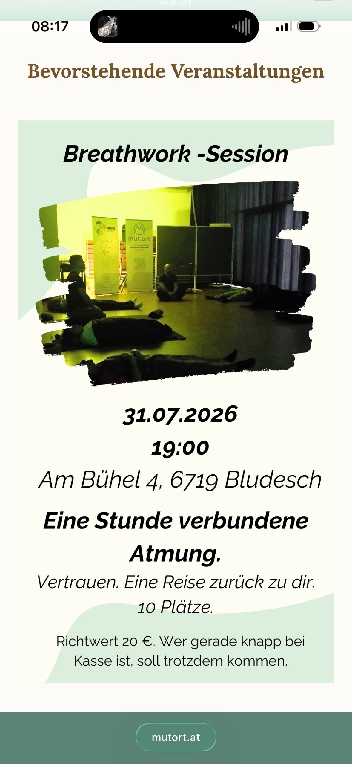 Breathwork Session