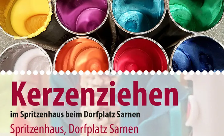 Kerzenziehen vom Freizeitzentrum Obwalden
