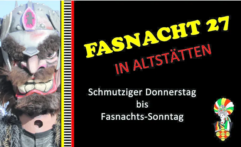 Altstätter Fasnacht 27 - Frühbuch-Ticket NUR für Samstag