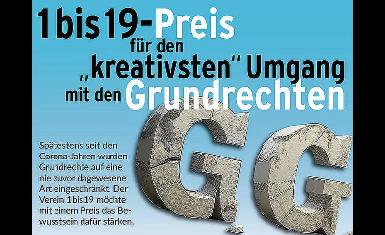 Verleihung des 1bis19-Preis