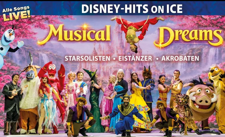 Disney-Hits in MUSICAL DREAMS ON ICE