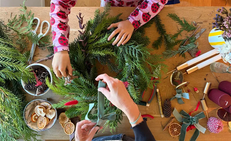 Advent Wreath / Adventskranz Workshop