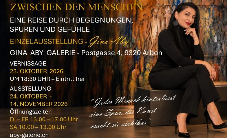 EINZELAUSSTELLUNG - Gina Aby