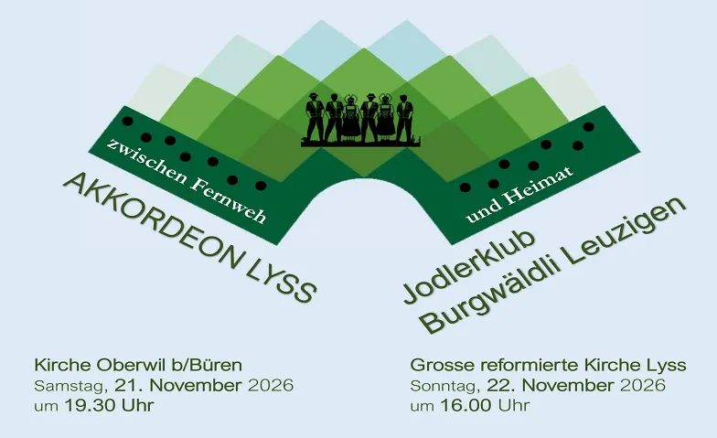 Kirchenkonzert - Zwischen Fernweh und Heimat