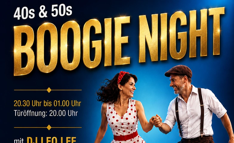 Boogie Night- 50s & 60s Sound 9.10.26