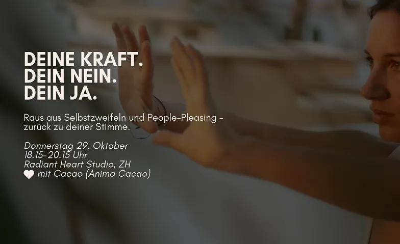 Deine Kraft. Dein Nein. Dein Ja.